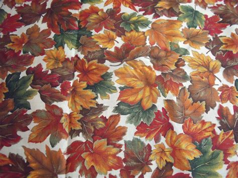 leaf rust and greenprint metallic fabric|metallic fabric for quilts.